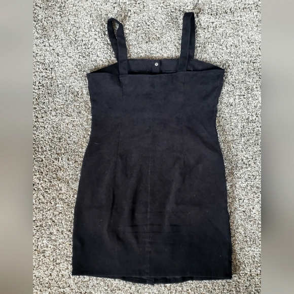 Corduroy| Button-Down Pocket Dress - Picture 4 of 4